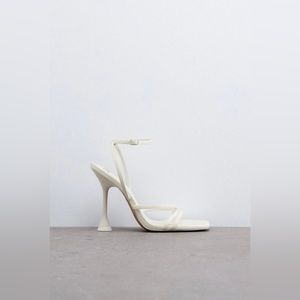 Zara High Heeled Strappy Sandals
